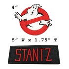 Adults Iron-on Custom Ghostbusters Name Tag 4  Patch -  stantz 