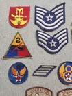 Vintage Lot Of 12  United States Military Patches 