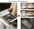 Powder Incense Burner Set - Making Incense Seal With 12pcs Toolskit  Incense    
