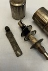 Vintage Metal Military Travel Sewing Kit Etui Necessaire Thimble Pin Cushion