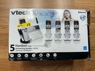 Vtech Cordless Phone Answering Machine Bluetooth 5 Handset Super Long Range