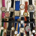 Lot Of 40 Assorted Womens Watches Untested Vintage Modern Non Metal