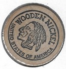Seven Hills Tavern  probably Seven Hills  Ohio   Token coin  Wooden Nickel
