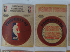 1974 Fleer Real Cloth Basketball Patches Stickers 19 Property Of Nba Team Logos