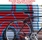 Security Steel Cable With Loops - 3 8 Inch  10 Mm  Thick  6  Or 15   Heavy Duty