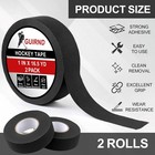 Guirnd Hockey Tape  2 Roll Strong Adhesive Goon Multipurpose Black 