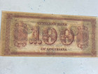   100 Civil War Era Obsolete Banknote Issued By The Citizens  Bank Of Louisiana 