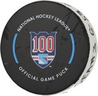 Berkly Catton Seattle Kraken Gu Goal Puck From Janaury 12  2026 Vs  Rangers