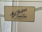 Berlin Wisconsin Advertising Midwestern Sport Togs  Deerskin Sign Mirror