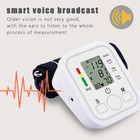 Arm Blood Pressure Monitor Digital Portable Machines Voice Bp Cuff Meter Tester