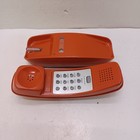 Vintage Western Electric Touch-tone Trimline Desk Telephone Rust Color No Cord