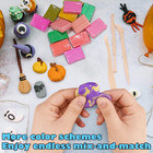 100pcs Polymer Clay Value Pack 82 Colors In Bulk Small Blocks Starter Kit Wit   