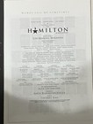 Hamilton  An American Musical Souvenir Program Book   Souvenir Playbill Signed