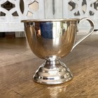 Set 20 Ep Silver-plated Nickel Cups With Handles And Pedestal Reseller