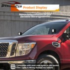 For Nissan Titan 2020 2021 2022 23 24 - Led Pod Hood Hinge Light Mounts Brackets