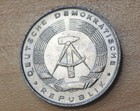 1975 East Germany 5 Pfennig Unc 