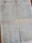 1867 Whalemen s Shipping List New Bedford Whaling Newspaper Shipping October 29