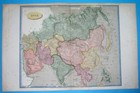1808 Original Map Asia China Persia India Arabia Korea Thailand Philippines Oman
