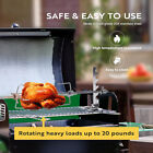 Electric Rotisserie Kit W  4w Motor 304 Stainless Steel Bbq Grill 5-level Height