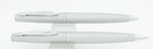 Parker Prose Silver   Chrome Ballpoint Pen   0 7mm Pencil Set - New In Box