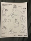 Usps U s  Forever Stamps Collectible 20-pack 1 Sheet 2017 Disney Villains Stamps