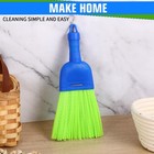 Qianyu Fiber Whisk Broom Hand Brush With Hang Hole For Cleaning Porches Floors