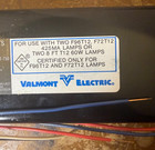 Valmont Val-miser 8g1004w Ballast 120v 2 Lamp F96t12 F72t12 Instant Start Nos