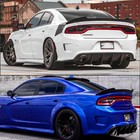 For 2011-2023 Dodge Charger Carbon Print Highkick Rear Trunk Duckbill Spoiler