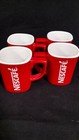 4 Brand New Nescafe Red Cup Mug Coffee Ceramic Collectible 8oz U s Seller 4