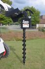 Lowe 750 Round Auger Drive With 6  Bit Fits Skid Steer Loader Quick Attachment