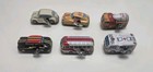 6 Car Lot Plus Extras Vintage Tin Toy Windup Assorted Lot