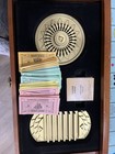 Monopoly Deluxe Edition Board Game With Wooden Case   Gold-tone Components