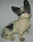  best    Antique Hubley Pa Usa Cast Iron French Bulldog Dog Art Statue Doorstop