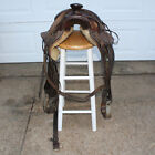Western Trail pleasure Saddle 15  5 1225-3948 Markings