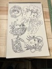 Todd Noble  4  tattoo Girl Heads Sketchbook 11x17   rare