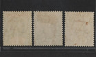 Leeward Islands 1913 Scott  58-60 Complete Set Mint Hinged