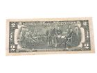 1976 Misaligned Error  2 Bicentennial Two Dollar Bill Uncirculated Low Serial  