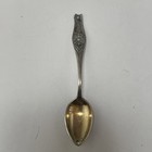 Flower Silver 800 Vintage Souvenir Spoon Collectible