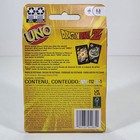 Mattel Uno Dbz Dragon Ball Z Edition Family Card Game Includes A Special Rule