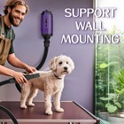 Dog Dryer High Velocity Professional Dog pet Grooming Force Hair Purple 