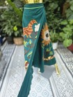 Vtg 1970s Girasol By Gonzalo Bauer Hand   embroidered Wrap Skirt Mexico Folk S m