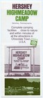 Hershey High Meadow Camp Campground - Hershey Pa- Vintage 1976 Brochure