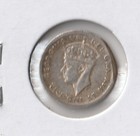 Coin Newfoundland 5 Cents 1944 C Km19a  Silver