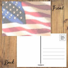 American Flag New Address Postcards     4  6 Inches  40 Postcards     17020