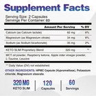 Keto Slim Pro - Apple Cider Vinegar -suppress Appetite  Liver Detox weight Loss