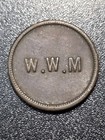 W w  Martin Saloon Good For 6 1 4c In Trade 22mm Token - Salem  Or  bk9