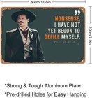 Vintage Doc Holliday Tombstone Movie Pop Art Poster 8 X 12 Tin Metal Signs