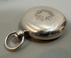 Waltham S 18 4oz Silver Hunter Case Pocket Watch  Circa 1866  Excellent Cond 