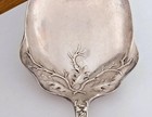 1847 Rogers Bros charter Oak  Berry Serving Spoon 8 75  Silverplate