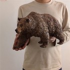 1 6 Scale Simulation North American Brown Bear Resin Statue Model Ornament Gift